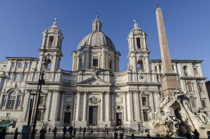 151 - Italia - Roma - iglesia de Santa Ines en Agonia